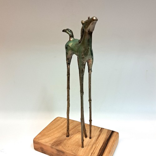 Rascal 13x7.5x4.5 $1100 at Hunter Wolff Gallery